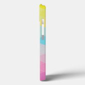 カラフル抽象芸術三角形の背景 Case-Mate iPhoneケース (裏面 / 左)