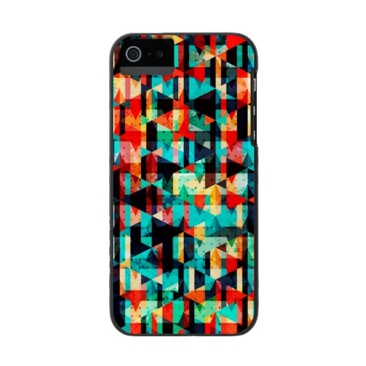 カラフル抽象芸術光素子デザイン INCIPIO iPhoneウォレットケース (インナーケース 裏面)