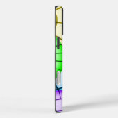 カラフル抽象芸術円パターン Case-Mate iPhoneケース (裏面 / 右)