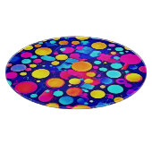カラフル抽象芸術円 カッティングボード (角)