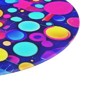 カラフル抽象芸術円 カッティングボード (角)