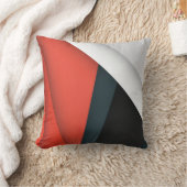 カラフル抽象芸術図形と線 クッション (ブランケット)