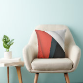 カラフル抽象芸術図形と線 クッション (椅子)