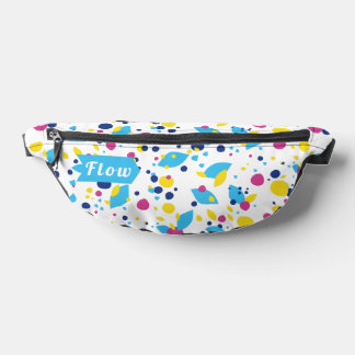 カラフル抽象芸術図形 ファニーパック