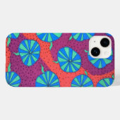 カラフル抽象芸術図形iPhoneケース Case-Mate iPhoneケース (裏面 (横))