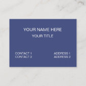 カラフル抽象芸術幾何モダン図形 名刺 (裏面)