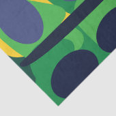 カラフル抽象芸術幾何モダン図形 薄葉紙 (詳細)