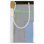 カラフル抽象芸術幾何学図形 スモールペーパーバッグ (正面)