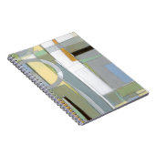 カラフル抽象芸術幾何学図形 ノートブック (右側)