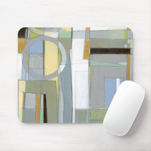 カラフル抽象芸術幾何学図形 マウスパッド (マウス)