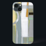 カラフル抽象芸術幾何学図形 iPhone 13ケース<br><div class="desc">ノーマン・ワイアットオリジナル、このプリントは、互いに重なり合うカラフル抽象芸術幾何学的形状を示す。非常に前衛的な曲は、色と活動で爆発する。もし表現主義アートが大好きプリントだ！</div>