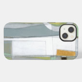 カラフル抽象芸術幾何学図形 iPhoneケース (裏面横)