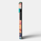 カラフル抽象芸術幾何学模様 Case-Mate iPhoneケース (裏面 / 左)
