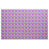 カラフル抽象芸術幾何学的パターン ファブリック (ヤード)