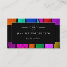 カラフル抽象芸術幾何学的パープルブルーピンク