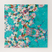 カラフル抽象芸術幾何学背景パターン ジグソーパズル (横)