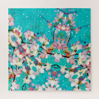 カラフル抽象芸術幾何学背景パターン ジグソーパズル