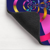 カラフル抽象芸術幾何学 マウスパッド (コーナー)