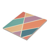 カラフル抽象芸術幾何形状デザイン タイル (側面)