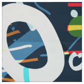 カラフル抽象芸術幾何形状パターンNo.2 ファブリック (見本)