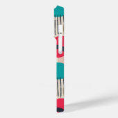 カラフル抽象芸術形グランジ状 Case-Mate iPhoneケース (裏面 / 左)