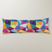 カラフル抽象芸術抱き枕 ボディピロー (裏面)