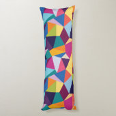 カラフル抽象芸術抱き枕 ボディピロー (裏面 (縦))