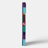 カラフル抽象芸術文字付きiPhoneケカスタムース Case-Mate iPhoneケース (裏面 / 右)