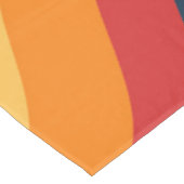 カラフル抽象芸術旋回デザイン テーブルクロス (アングル)