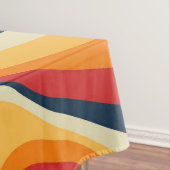 カラフル抽象芸術旋回デザイン テーブルクロス (インサイチュ)