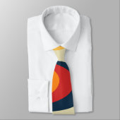カラフル抽象芸術旋回デザイン ネクタイ (タイ)