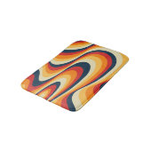 カラフル抽象芸術旋回デザイン バスマット (アングル)