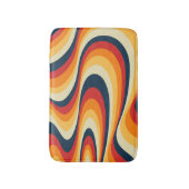 カラフル抽象芸術旋回デザイン バスマット (正面縦)