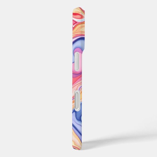 カラフル抽象芸術旋回流体パターン Case-Mate iPhoneケース (裏面 / 右)