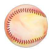 カラフル抽象芸術水彩大理石テクスチャ 野球ボール (正面左)