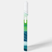 カラフル抽象芸術波デザイン Case-Mate iPhoneケース (裏面 / 右)