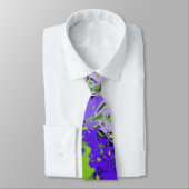 カラフル抽象芸術波 ネクタイ (タイ)