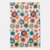 カラフル抽象芸術点 キッチンタオル (縦)