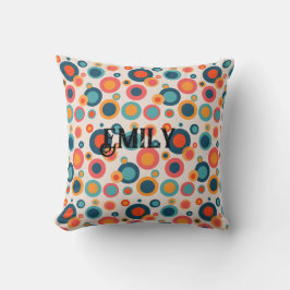 カラフル抽象芸術点 クッション