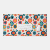 カラフル抽象芸術点 デスクマット (キーボード&マウス)