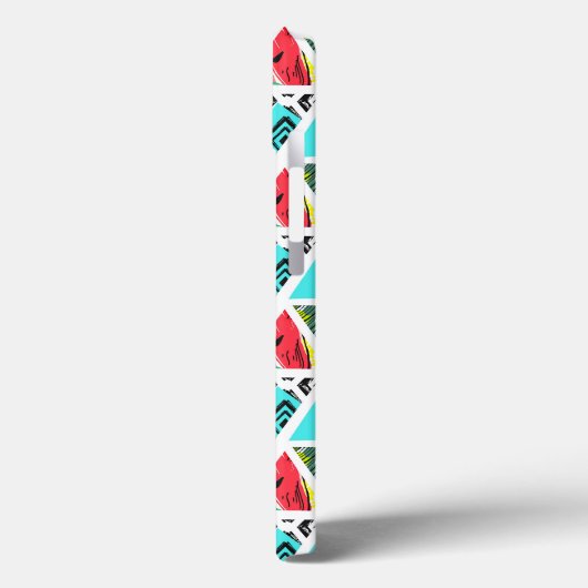 カラフル抽象芸術熱帯模様 Case-Mate iPhoneケース (裏面 / 左)