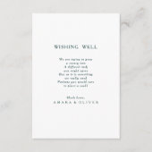 カラフル抽象芸術結婚の願い井戸カード エンクロージャーカード (正面)