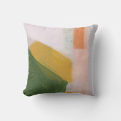 カラフル抽象芸術絵を描オリジナルアート クッション (正面)