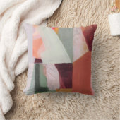 カラフル抽象芸術絵を描オリジナルアート クッション (ブランケット)