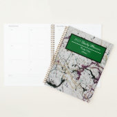 カラフル抽象芸術絵を描（ばちゃばちゃ）跳ねる日プランナー プランナー手帳 (ディスプレー)