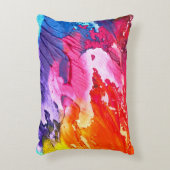 カラフル抽象芸術絵を描-25688 アクセントクッション (正面(垂直))