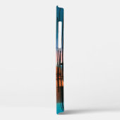 カラフル抽象芸術絵画アクリルシュールレアル地山 Case-Mate iPhoneケース (裏面 / 左)