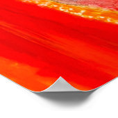 カラフル抽象芸術絵画アートの背景。モダン ポスター (角)