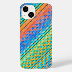 カラフル抽象芸術織りデジタルパターン Case-Mate iPhone 14ケース