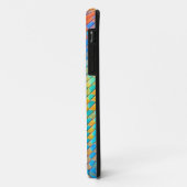 カラフル抽象芸術織りデジタルパターン Case-Mate iPhoneケース (裏面/左)
